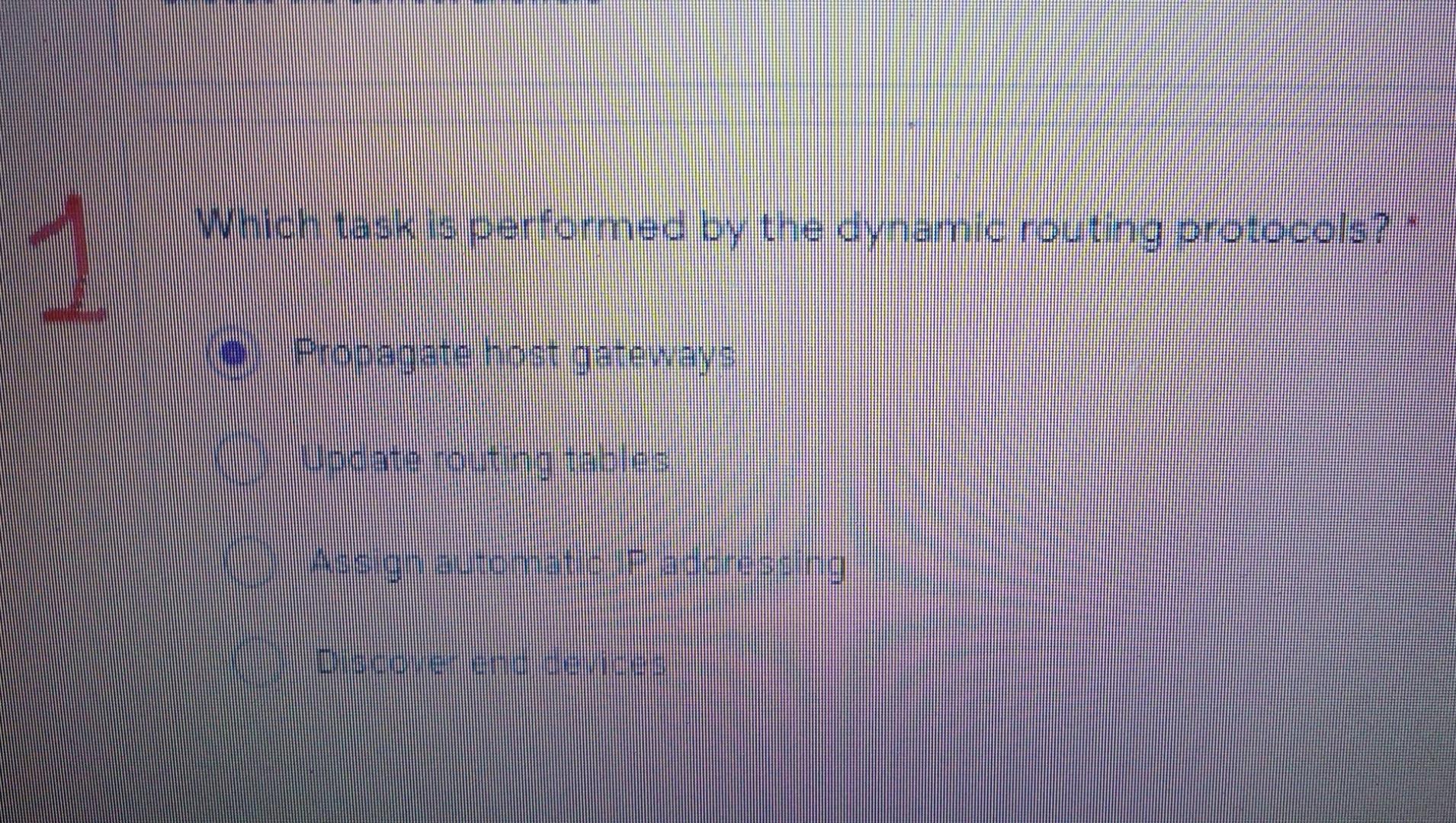 Solved Which task is performed by the dynamic routing | Chegg.com
