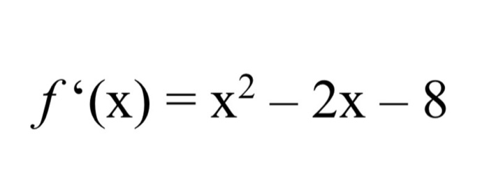 Solved the first derivative f ‘ (x) of the certain function | Chegg.com