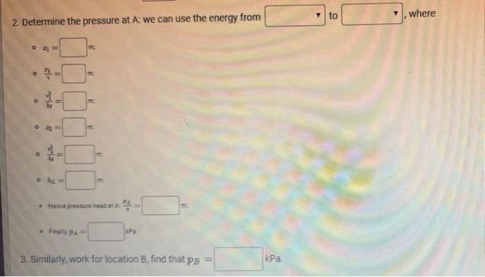 Solved For the system shown in Fig. the average velocity in | Chegg.com