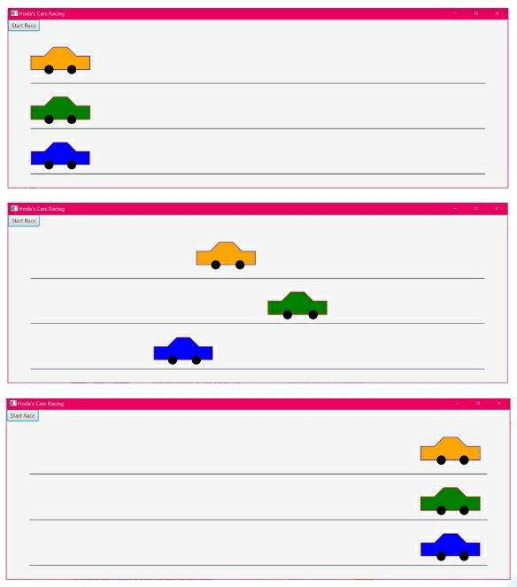 Design the app below using JavaFX shapes and | Chegg.com