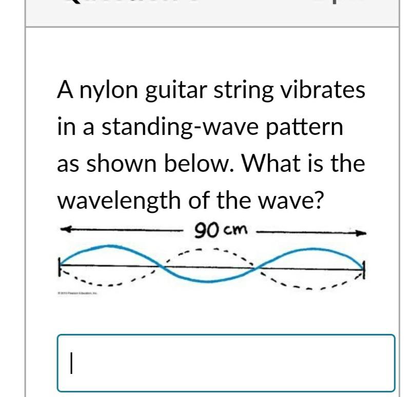 standing waves on a guitar string