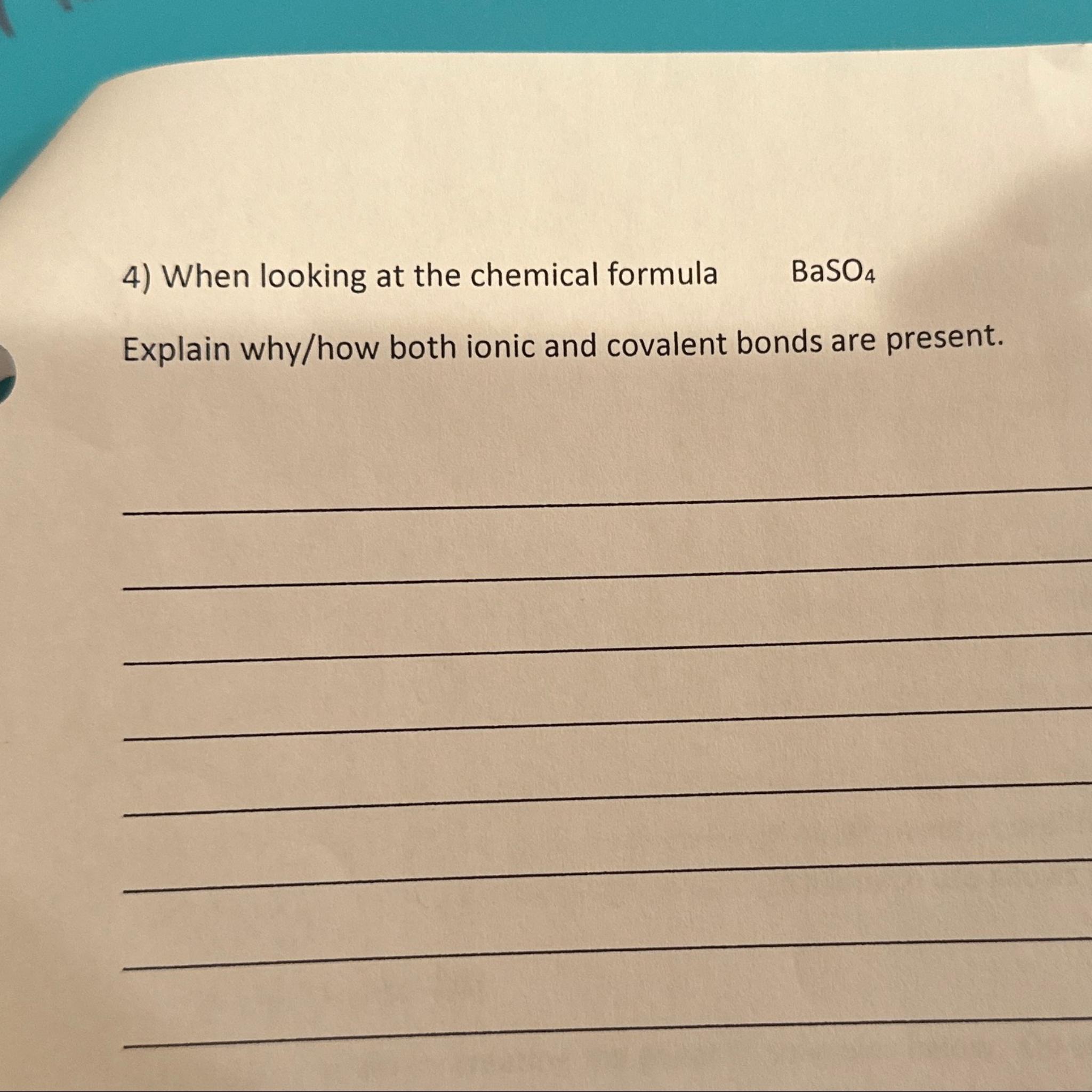 Baso4: Ionic Or Covalent?  Scientists Finally Agree! - xxy6yg5