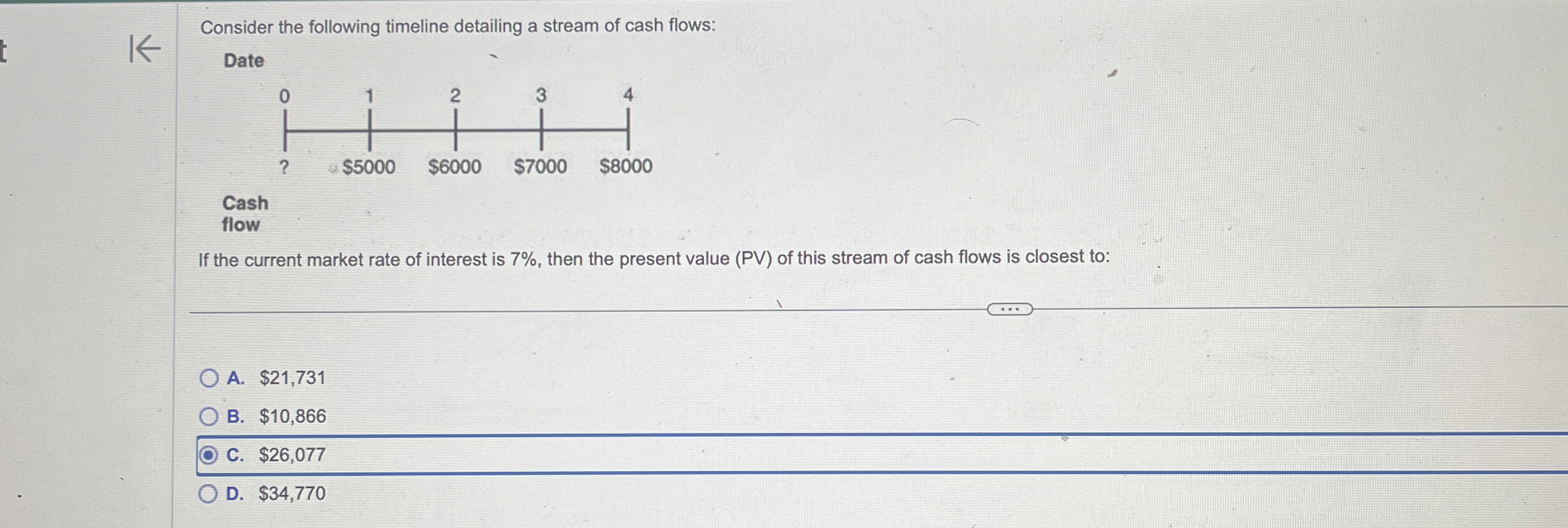 Solved Consider the following timeline detailing a stream of | Chegg.com