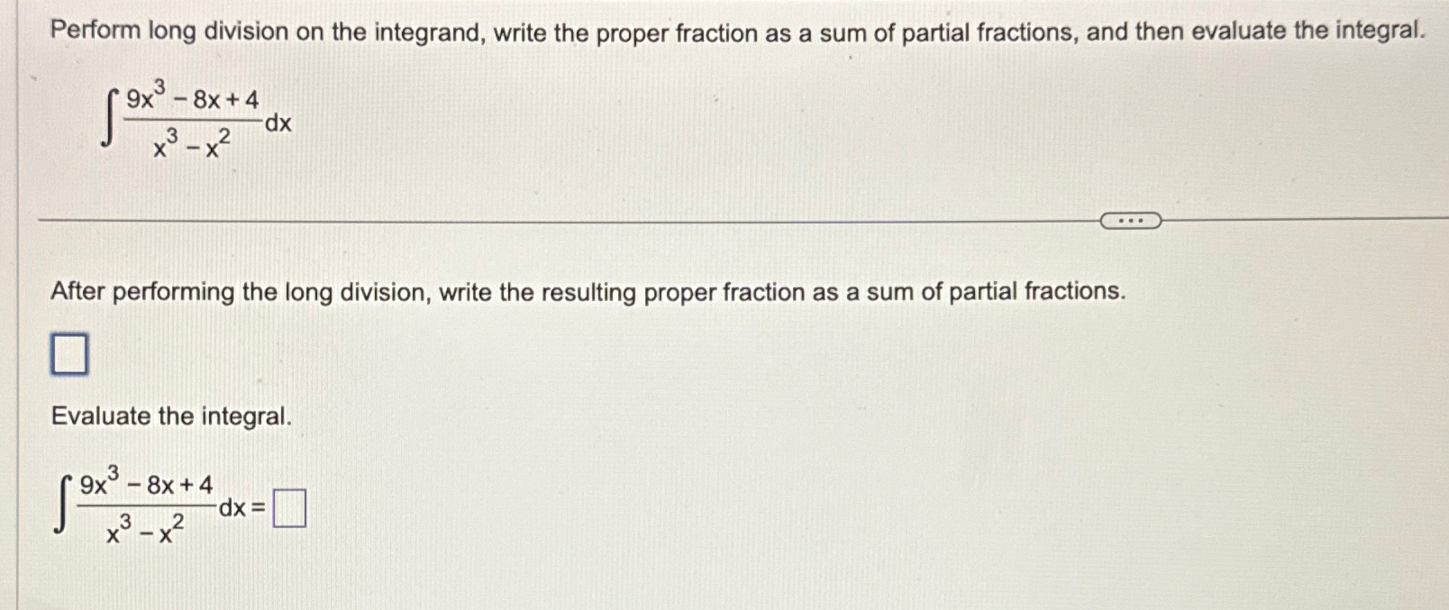 solved-perform-long-division-on-the-integrand-write-the-chegg