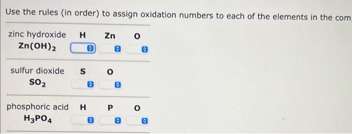 all elements in the free state have an oxidation number of