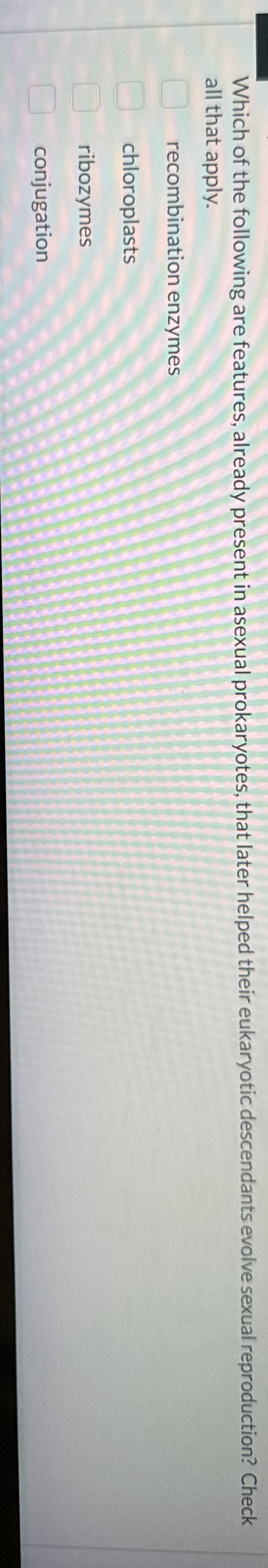 Solved Which of the following are features, already present