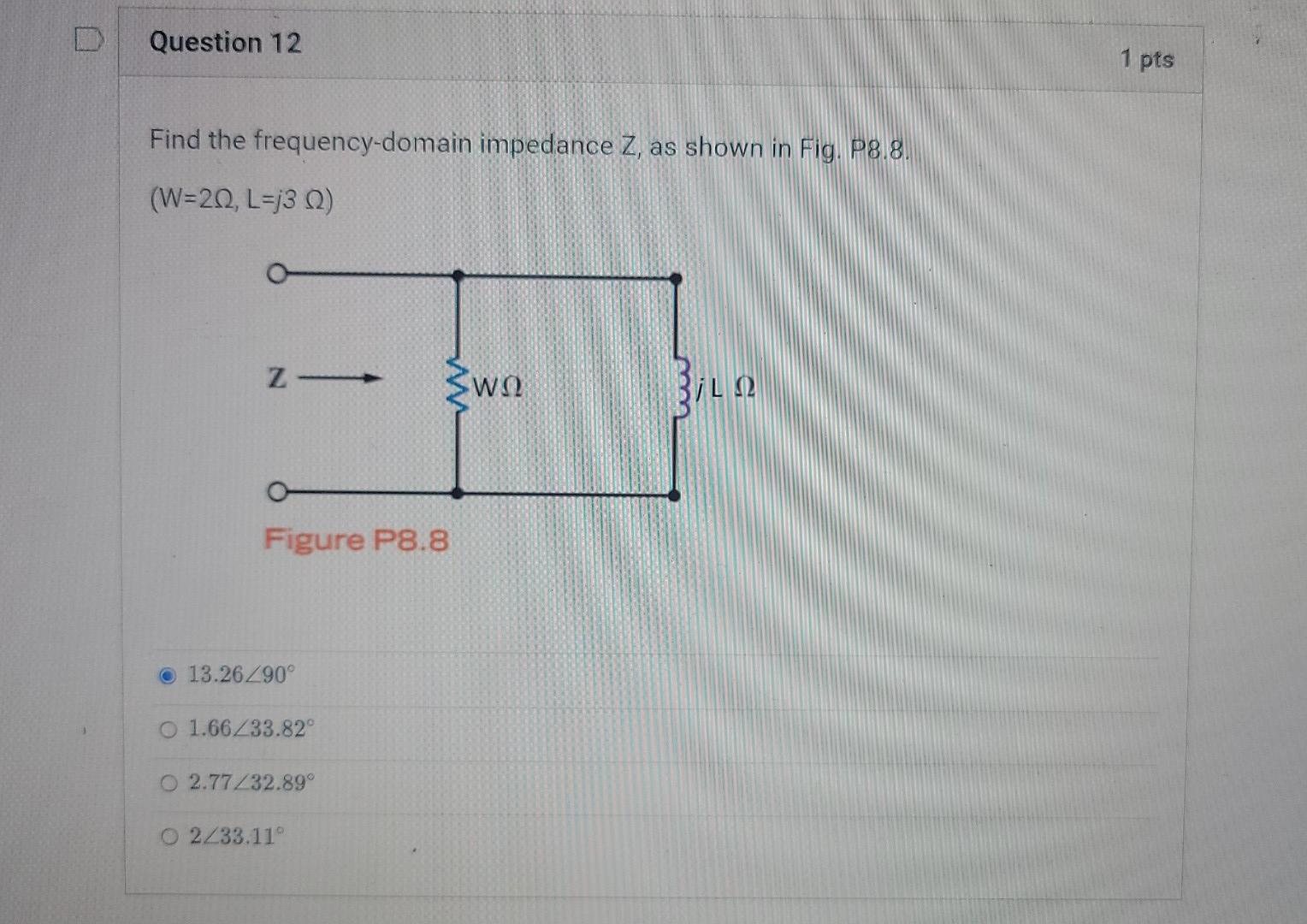 Solved o Question 5 1 pts Calculate the current across the