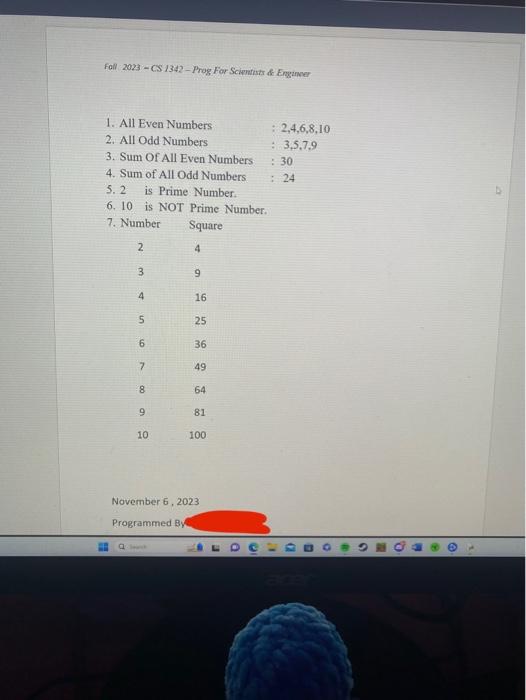 Solved write a python program that uses while or for loops | Chegg.com image.