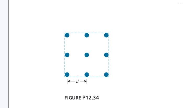 Solved 12 34 The Plan Of A Group Pile Is Shown In Figure Chegg Com