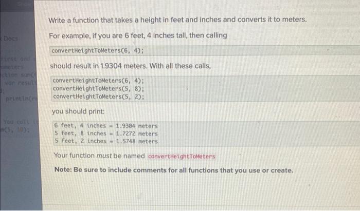 5 feet ten inches in outlet meters