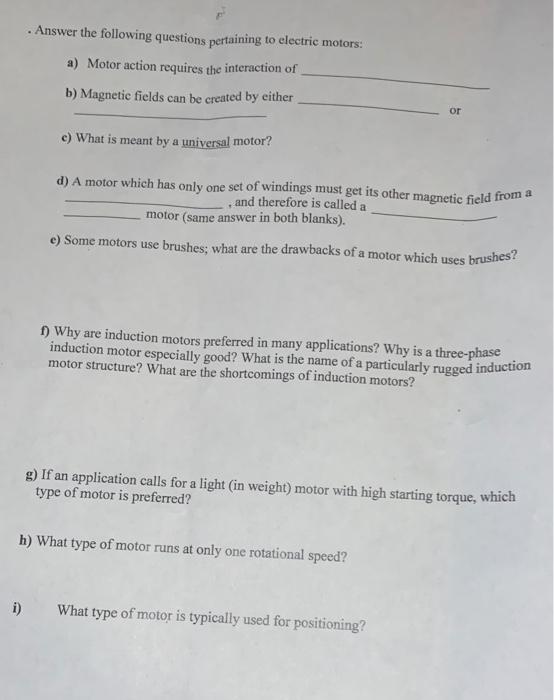 Solved • Answer the following questions pertaining to | Chegg.com