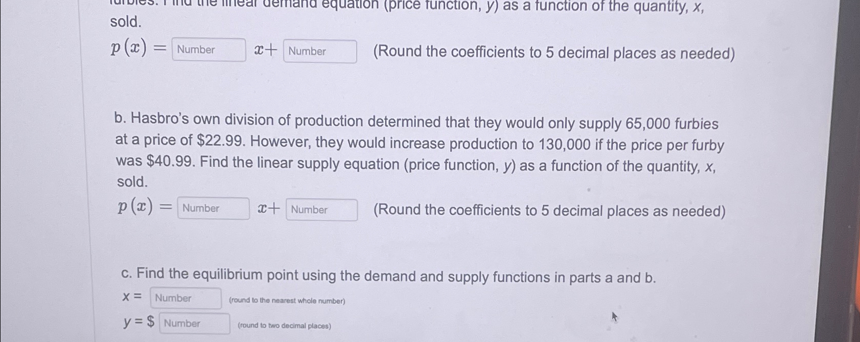 Solved sold.p(x)=,x+, (Round ﻿the coefficients to 5 ﻿decimal | Chegg.com