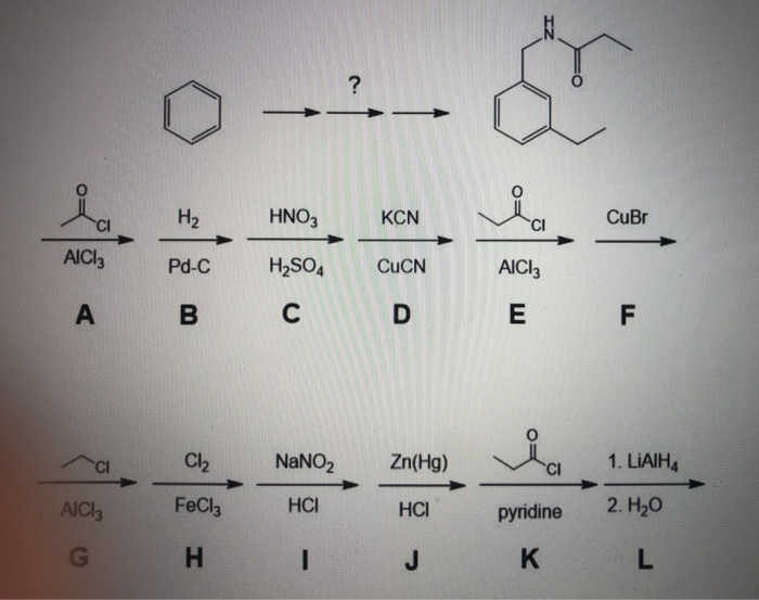 Solved Complete The Following Synthesis By Selecting From | Chegg.com