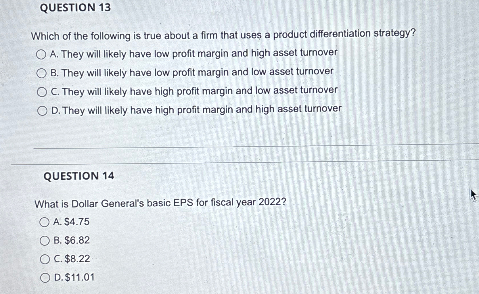 Solved QUESTION 13Which of the following is true about a | Chegg.com