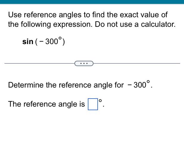 Reference deals angle calculator