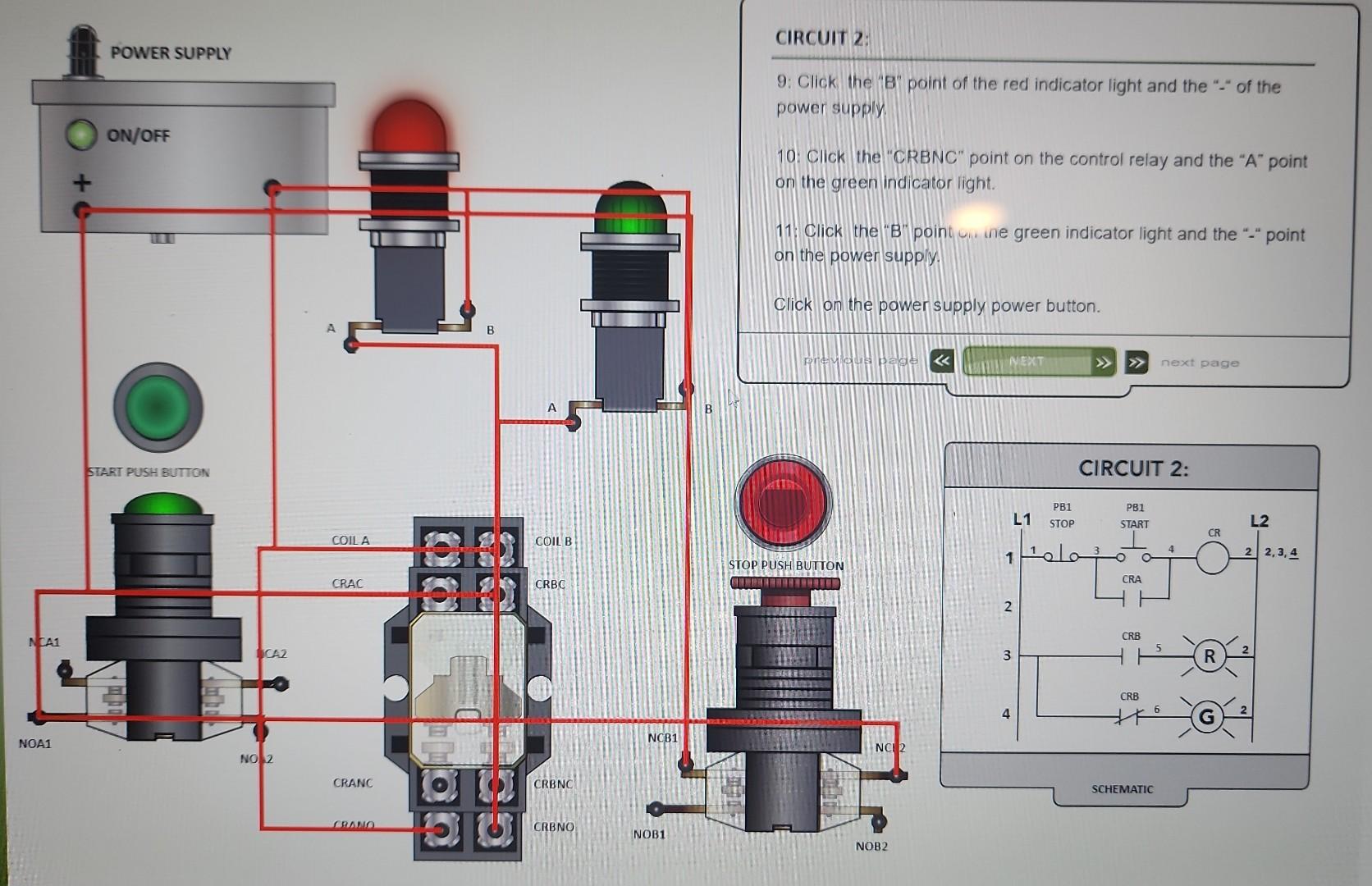 Solved In circuit 2, what would happen if the seal-in | Chegg.com