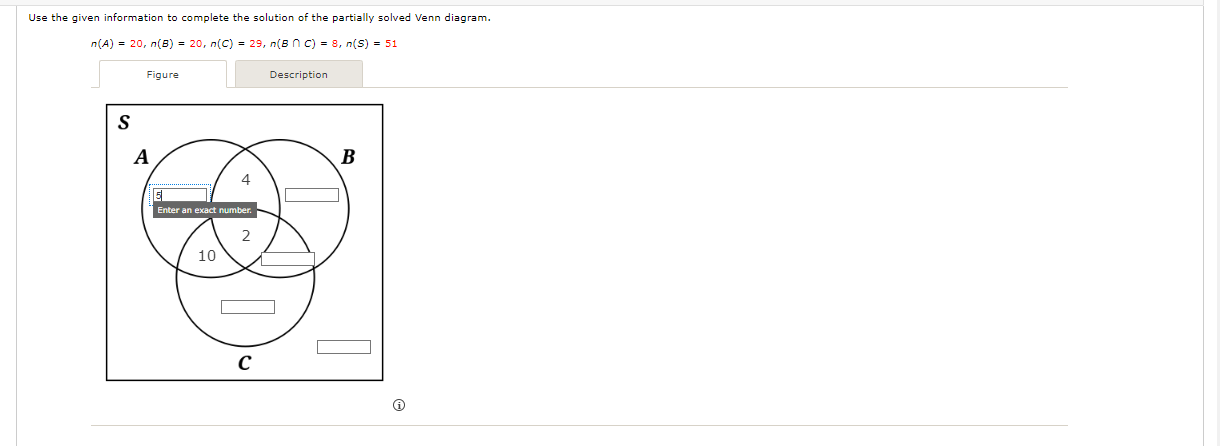 Solved Use the given information to complete the solution of | Chegg.com