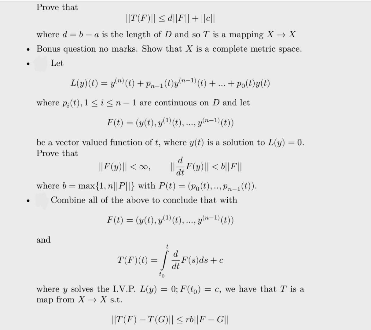 Solved Let f:D→R, be a bounded function, where D=[a,b] is a | Chegg.com