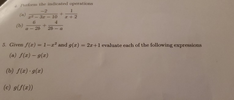 Solved 3. Simplify The Following: A² + Ab A2 - 2ab + B2 2 + | Chegg.com