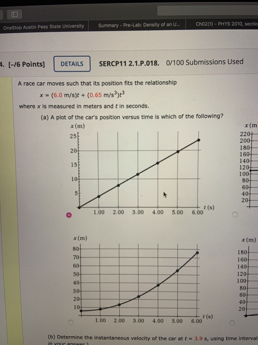 Solved OneStop Austin Peay State University Summary