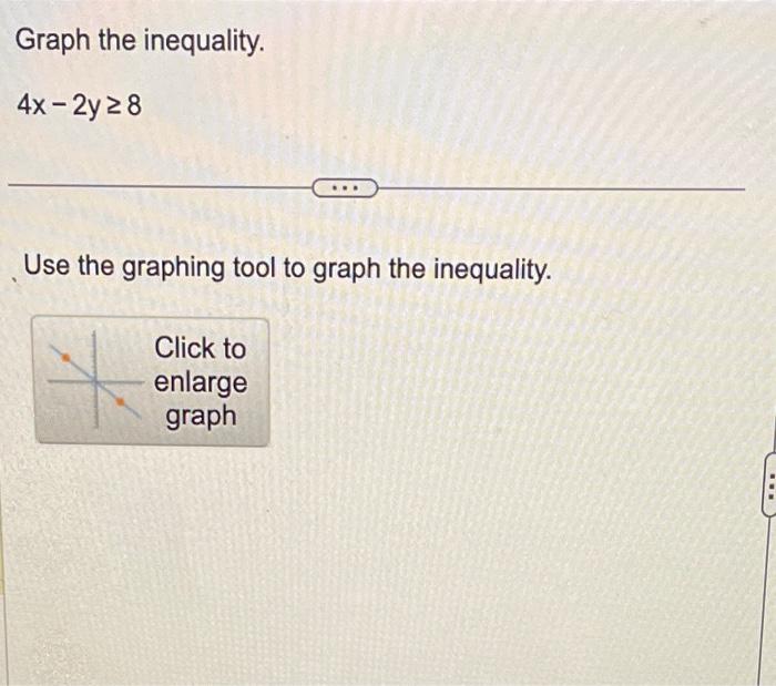 graph the inequality y 5 2x 8