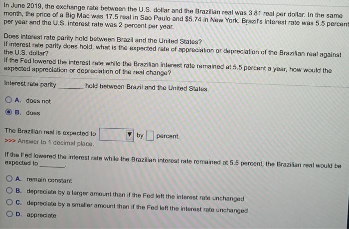 Convert Brazilian Real to United States Dollar