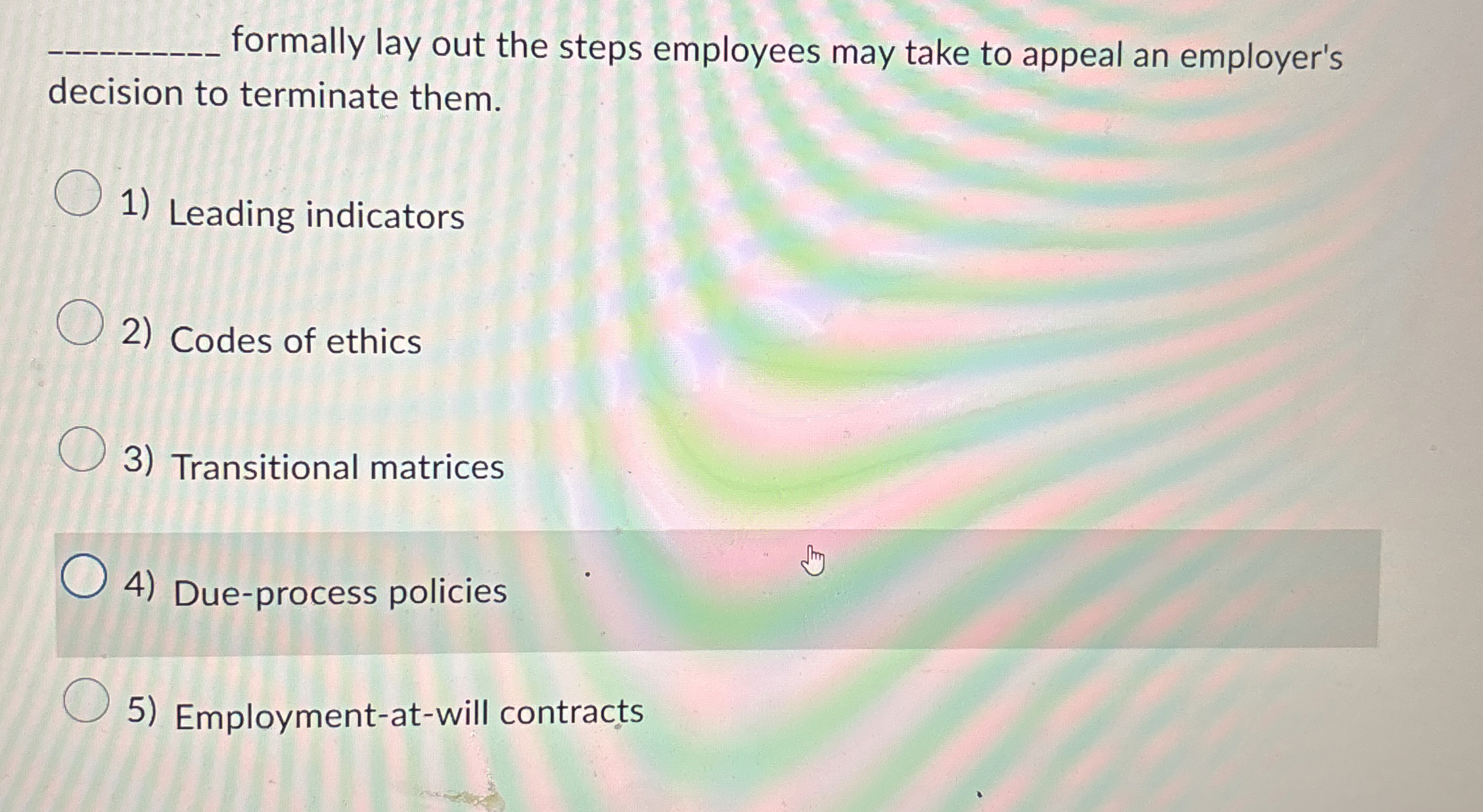 Solved formally lay out the steps employees may take to | Chegg.com