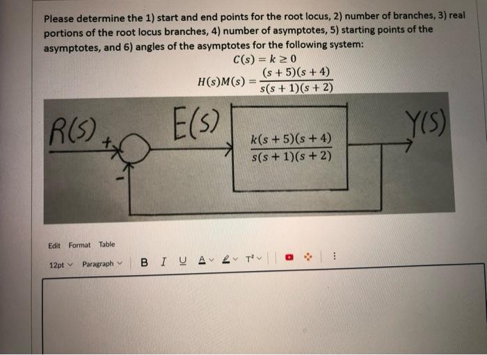 Solved Please determine the 1) start and end points for the | Chegg.com