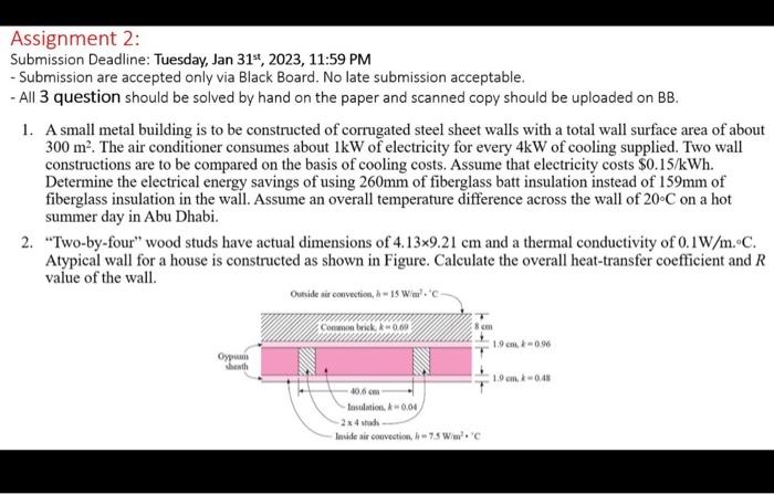 assignment 2 submission deadline