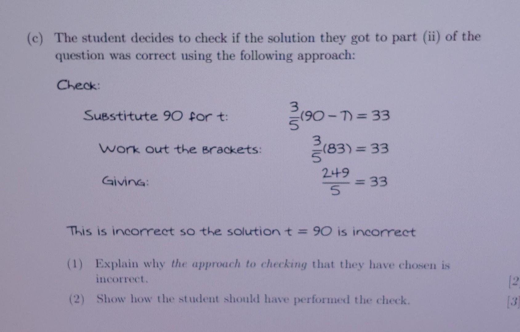 Solved I'm not looking for the correct solution to the | Chegg.com