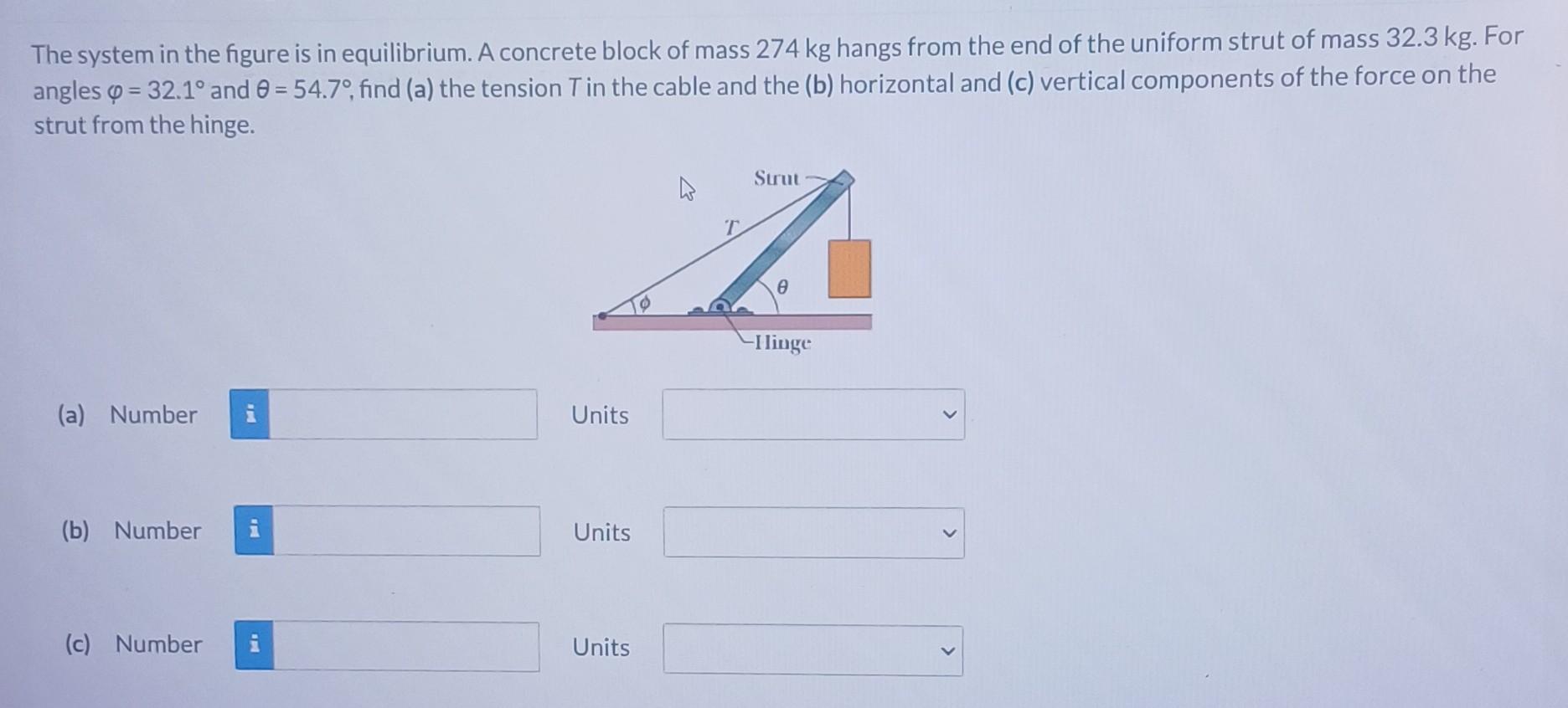 Solved The system in the figure is in equilibrium. A | Chegg.com