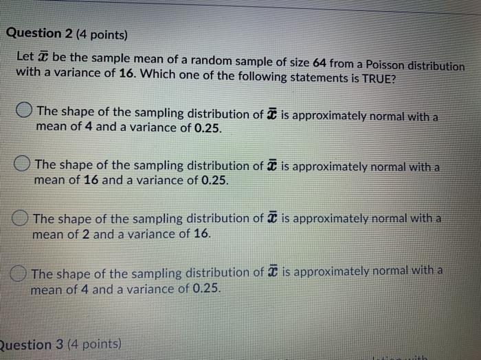 Solved Question 1 (4 points) In a random sample of 120 | Chegg.com