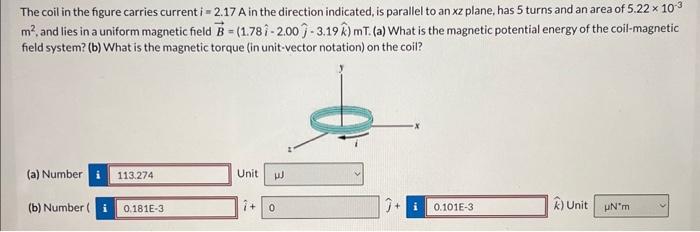 Solved Fix Wrong Answer And Make Sure The Units Are Correct | Chegg.com