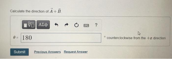 Solved The Figure Shows Two Vectors A And B Whose Magnit Chegg Com