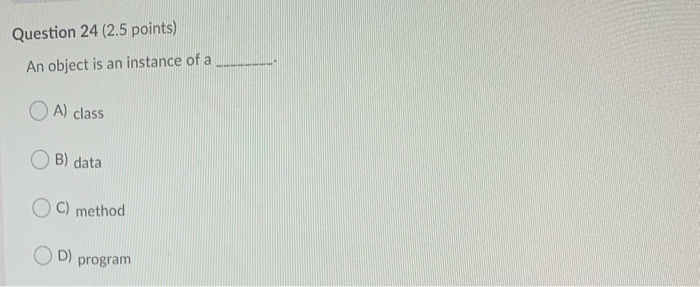 Solved Question 25 (2.5 points) Analyze the following code | Chegg.com