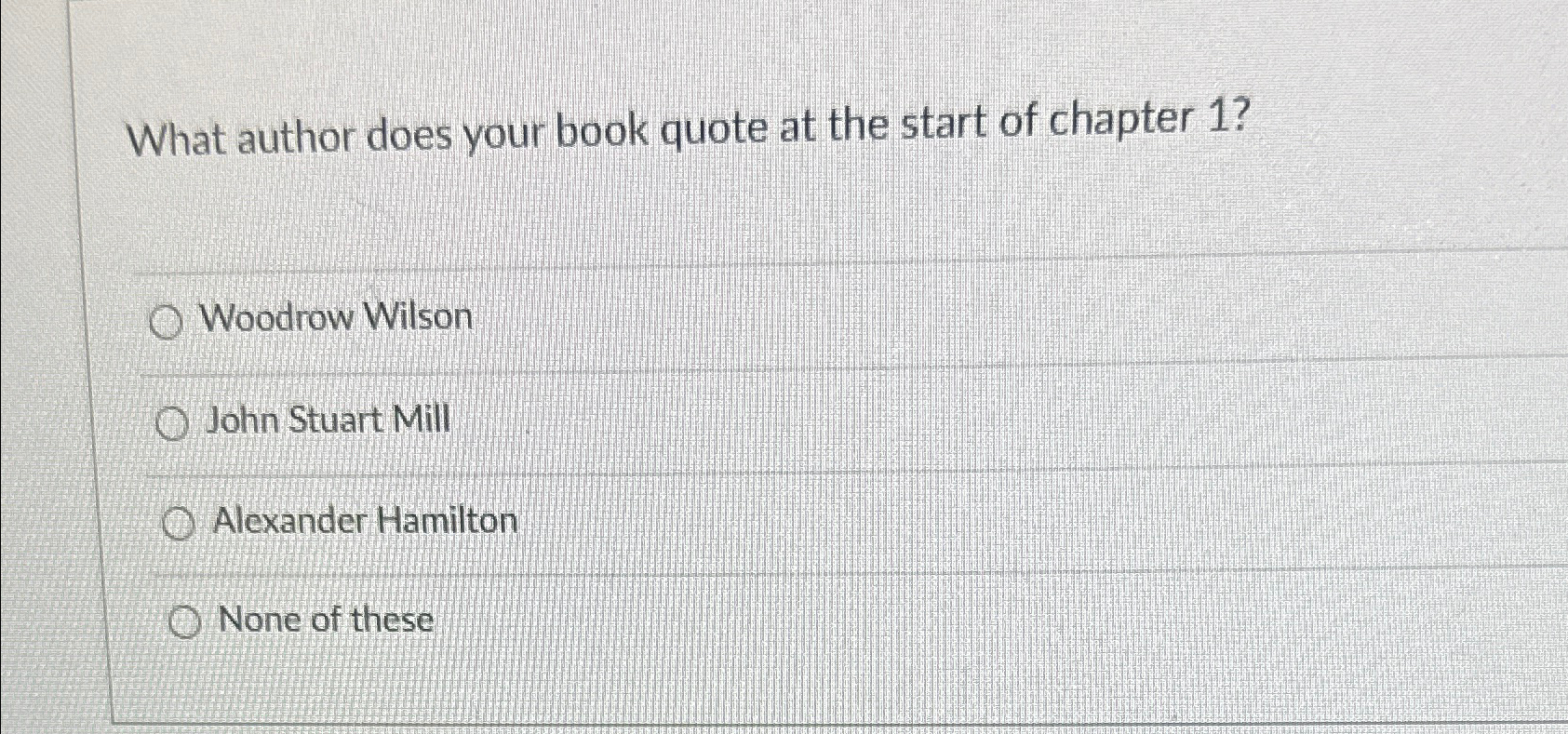 Solved What author does your book quote at the start of | Chegg.com