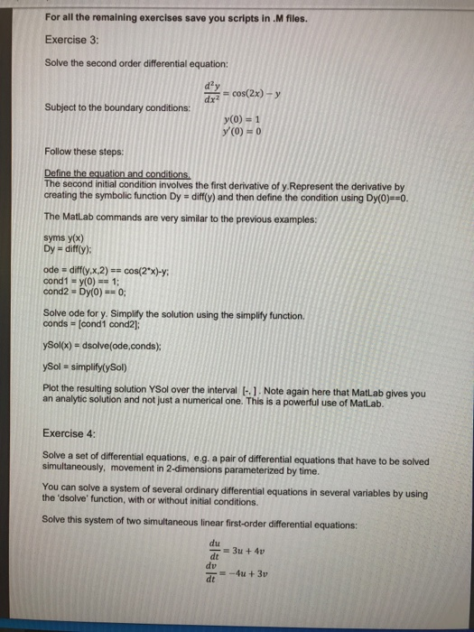 Solved Computing 1 Ele1053 Project 3e Solving Differential Chegg Solved Computing 1 Ele1053 Project 3e Solving Differential Chegg