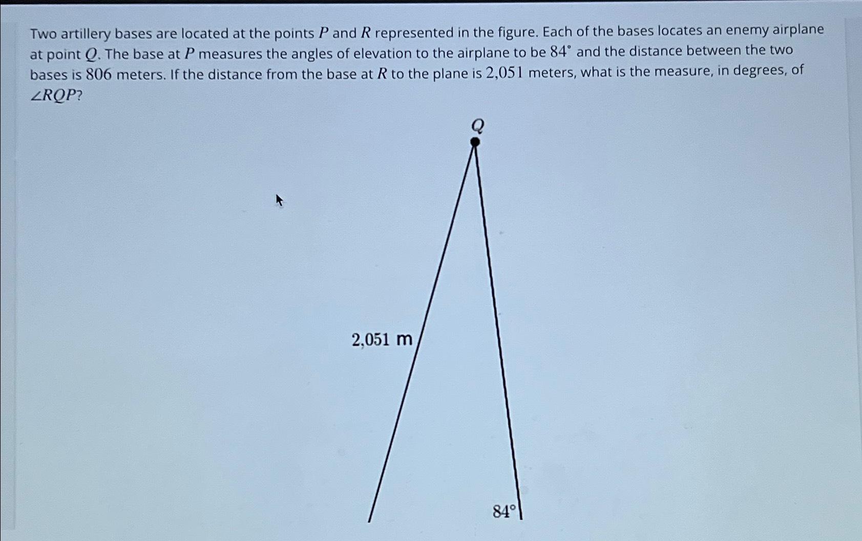 Solved Two Artillery Bases Are Located At The Points P ﻿and | Chegg.com