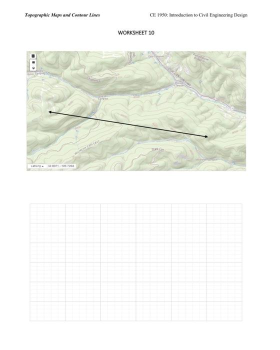 Draw the profiles along the lines shown on the first | Chegg.com