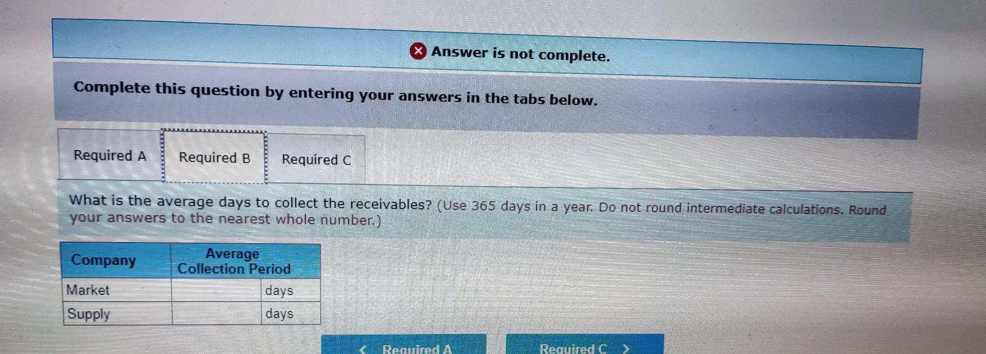 Solved A. What Is The Accounts Receivable Turnover For Each | Chegg.com