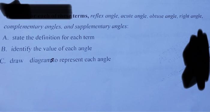 Reflrx Angle / What is reflex angle. Definition and figure of