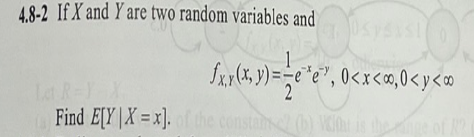 Solved 4.8-2 If X and Y are two random variables and | Chegg.com