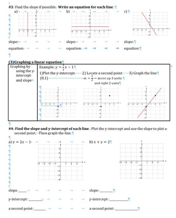 Solved 2 Writing Linear Equations In Two Variables A Chegg Com