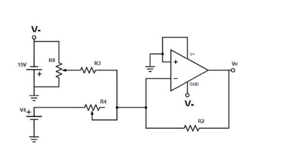 Solved 1-Analyse circuit shown, Find gain(G) and Vo values | Chegg.com