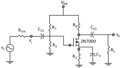 Design A Mosfet Common Source Amplifier To Meet Th Chegg Com