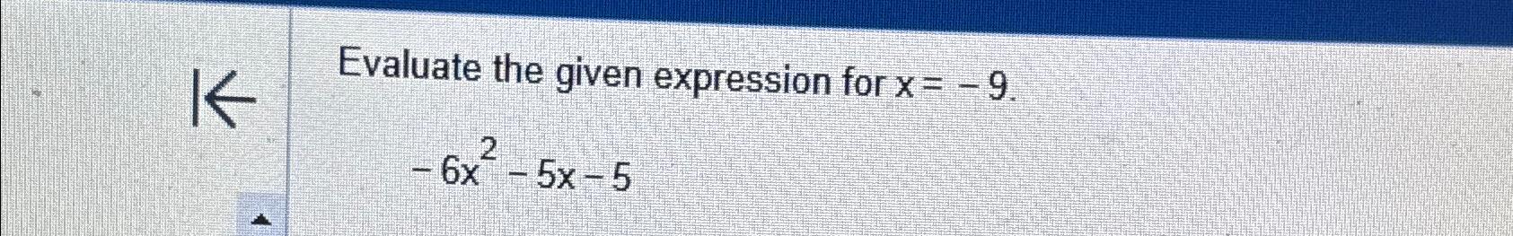 evaluate this expression 64 15 7 x 2 9