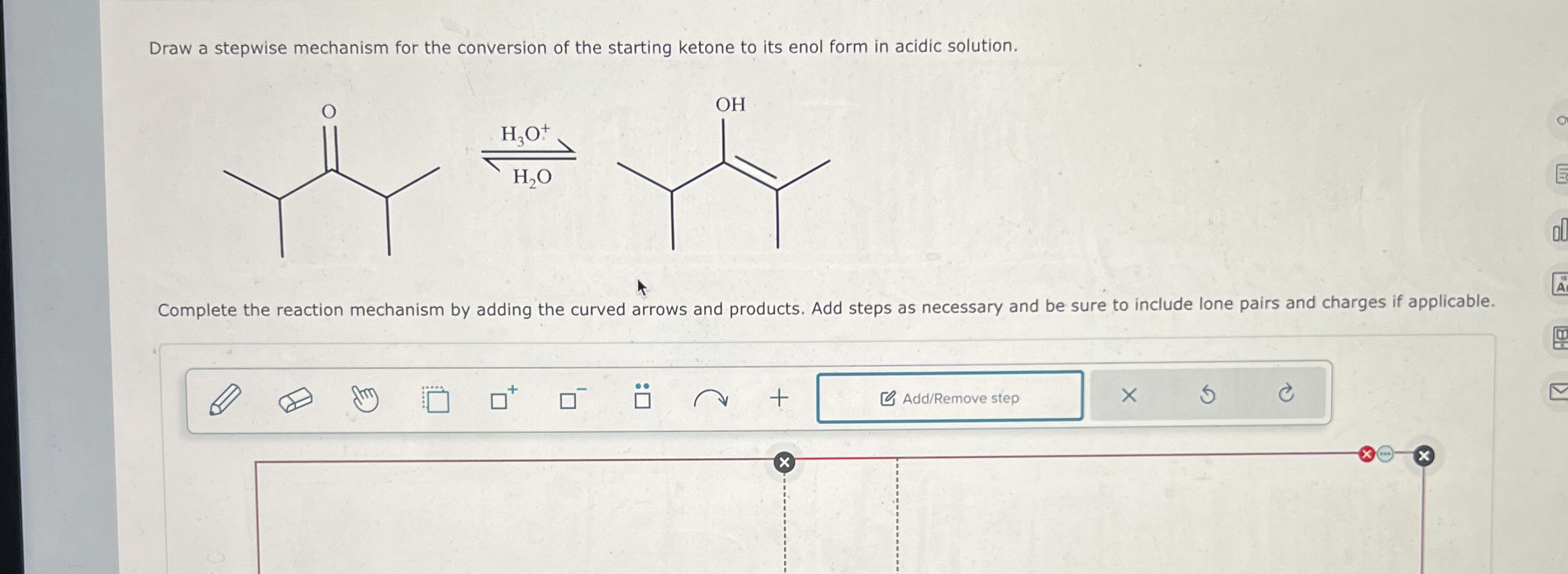Solved Draw a stepwise mechanism for the conversion of the | Chegg.com