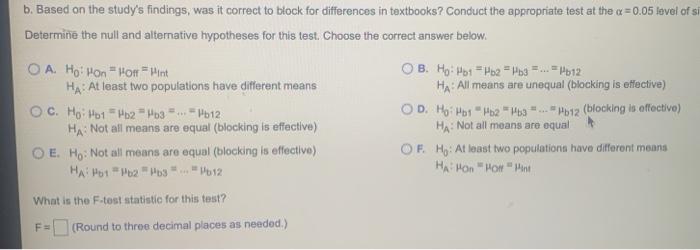 Solved Question Help A study was conducted to determine it | Chegg.com