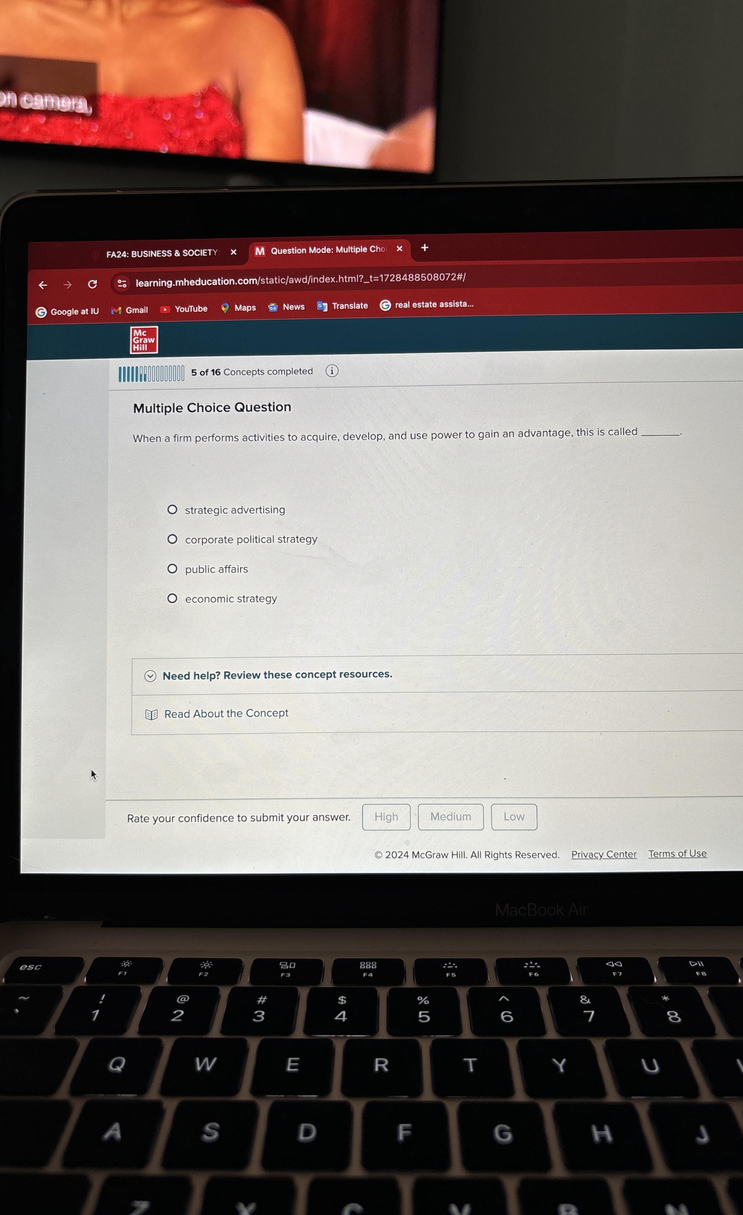 Solved Multiple Choice QuestionWhen a firm performs | Chegg.com