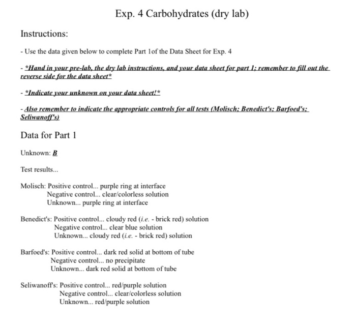 Solved Data Sheet Part I (Lab 4 Quantitative Analysis of